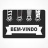 Tapete Capacho Estampado - 40cm X 60cm:bem-vindo - 1