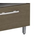 Ver imagem 4 de Balcão Gabinete para Cooktop de 5 Bocas e para Forno Elét. Bur 01 Porta Cor Freijó Amadeirado Passe