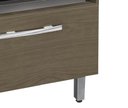 Ver imagem 4 de Balcão Gabinete para Cooktop de 5 Bocas e para Forno Elét. Bur 01 Porta Cor Freijó Amadeirado Passe