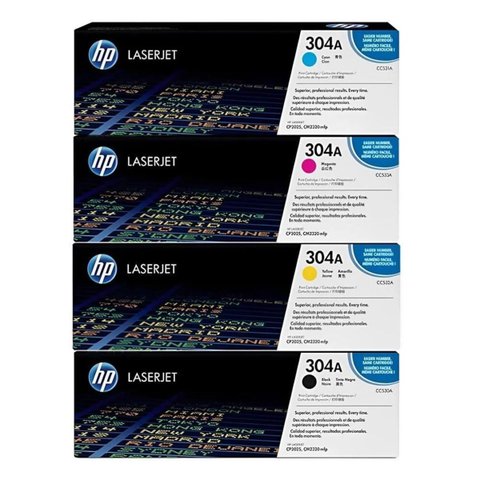 Toner Hp 304a Kit Cc530a 304a Cp2025dn Cm2320n Cm2320nf | Original