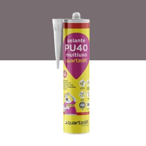 Selante Pu40 Multiuso 360g Preto - Quartzolit