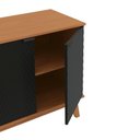 Ver imagem 3 de Aparador Kappesberg 4 Portas 3d Canela-preto 180cm