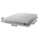 Ver imagem 4 de Conjunto Quarto Queen Base Box e Colchão 7 Peças 8 Portas 2 Gavetas Paris Eucamóveis