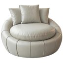 Ver imagem 1 de Poltrona Decorativa Safira Base Giratoria Courino Tcs 725 Moll