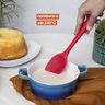 ESPÁTULA DE SILICONE DUPLO REDONDA - OIKOS - 3