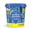 Rejunte Acrilico P/ Piscina Verde Floresta 1kg - Quartzolit - 1