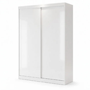 Ver imagem 4 de Guarda Roupa Solteiro Império Light 138cm 2 Portas 2 Gavetas - Branco