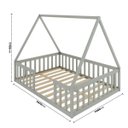 Ver imagem 4 de Cama Casal Montessoriana Valentina Cinza