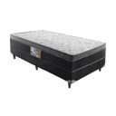 Ver imagem 1 de Cama Box Solteiro D33 Ortopédico Rondoconfort Cinza - Rondomóveis