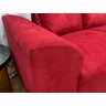 Sofá de 2 e 3 Lugares Porto Tecido Suede: Vermelho - 7