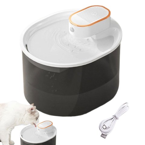 Bebedouro Fonte de Agua Pet Gato Cao Cachorro Reservatorio 3 Litros Sensor Movimento Presença Animal