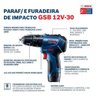 Furadeira Parafusadeira Bosch Gsb 12v30 Compacta - 3