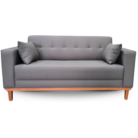 Sofá Gianni | Base de Madeira & Tecido Acquablock Impermeável | Medida 160cm | Cortiça