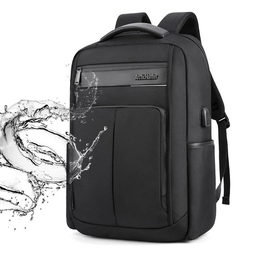 Mochila Arctic Hunter Dia a Dia Com Saída USB Unissex Preta B00121C - 1