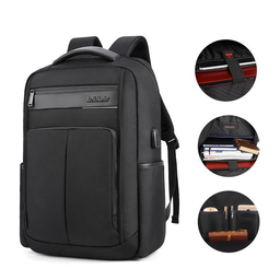Mochila Arctic Hunter Dia a Dia Com Saída USB Unissex Preta B00121C - 2