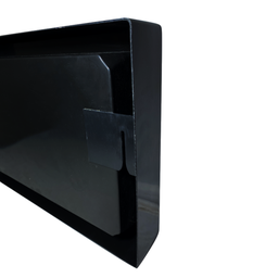 Nicho Sobrepor Instala Fácil Preto 38x54cm - 4