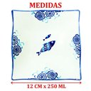 Ver imagem 4 de Kit 8 Tigela Sobremesa Bowl Praia Peixe Oceano Náutico 14cm
