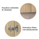 Ver imagem 4 de Armário Modulado Aereo 70cm 2 Portas Confort 100%MDF