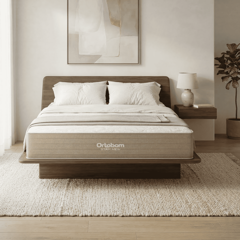 Colchão King Ortobom Star New Molas Ensacadas Superpocket Conforto Firme Malha 38cm Altura