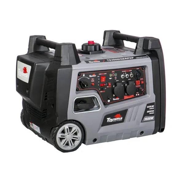 Gerador Gasolina Digital Silencioso 3,5KW 220V Controle Remoto Motor 4T Partida Elétrica e Bateria