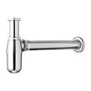 Ver imagem 1 de Sifão para Cuba e Pia de Banheiro Redondo Purus Pingoo.casa - Prata