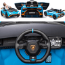 Carro Eletrico Zippy Toys Lamborghini Huracan 12v Controle Azul - 3