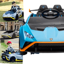 Ver imagem 4 de Carro Eletrico Zippy Toys Lamborghini Huracan 12v Controle Azul