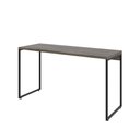 Ver imagem 5 de Kit Estante Areta 3 Prateleiras com Mesa Industrial Aspen 135cm C01 Carvalho Dark - Lyam Decor