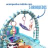 Tapete de Atividades Infantil com Mobile e Piano Azul - Importway - 3