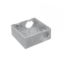 Caixa Passagem Pvc 4 X 4 Hidrossol Cinza Caixa C/32un - 3