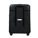 Ver imagem 3 de Mala de Bordo Magnum Eco Samsonite Polipropileno Cadeado Tsa 4 Rodas Duplas Giro 360 Preto P