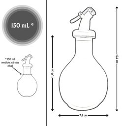 Kit 10 Jarra Porta Shoyu Amassada Sushi Branco com Bico Dosador - 4