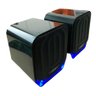 Mini Altofalante Caixinha Som para Pc USB Kp-7032 Azul Knup - 3