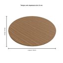Ver imagem 3 de Tampo de Mesa em MDF de 15mm Redondo Freijó 100cm - Rimo