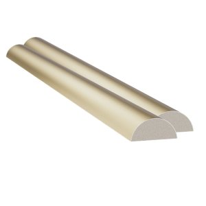 Meia Curva Poliestireno 599 Champanhe Santa Luzia - 2,8mx3,7cm (2uni)