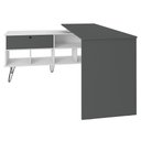 Ver mais imagens de Mesa Escrivaninha em L Estilo Industrial Dhabi A06 - Mpozenato
