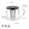 Bule para Chá Tramontina em Vidro e Aço Inox com Infusor 900 Ml - 6