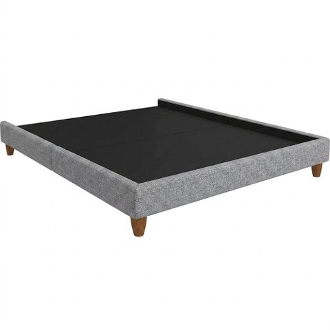 Cama Japonesa Corea Casal Linho Cinza - Sallar Home