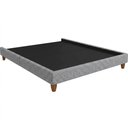 Ver imagem 1 de Cama Japonesa Corea Casal Linho Cinza - Sallar Home