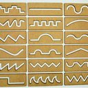 Ver imagem 2 de Linhas Vazadas Coordenação Motora Brinquedo Educativo 24 Pç