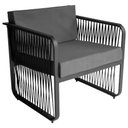 Ver imagem 4 de Conjunto 2 Poltronas para Área Externa Santiago em Alumínio e Corda Náutica Acesse Móveis