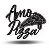 Painel Decorativo Amo Pizza Gourmet Forno a Lenha e Cozinha - 1