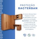 Ver imagem 5 de Guarda-Roupa Modulado 6 Peças 6 Portas 6 Gavetas Texas Marrom/Cinamomo