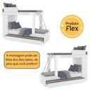 Ver imagem 7 de Treliche de Solteiro para Colchão 78 X 188 Cm Multimóveis Fg329 Branco