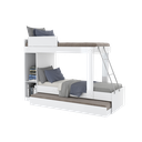 Ver imagem 6 de Treliche de Solteiro para Colchão 78 X 188 Cm Multimóveis Fg329 Branco