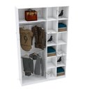 Ver imagem 4 de MÓDULO CLOSET NICHOS E CABIDEIRO DUPLO L150XP40XA240 M363.B MUNDI MOVEIS