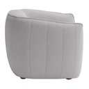 Ver imagem 7 de Poltrona Decorativa Premium Provença Bouclé Cinza Claro - Nexta Casa