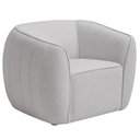 Ver imagem 1 de Poltrona Decorativa Premium Provença Bouclé Cinza Claro - Nexta Casa