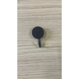 Espelho Redondo Com Alça Preto 40cm - 5