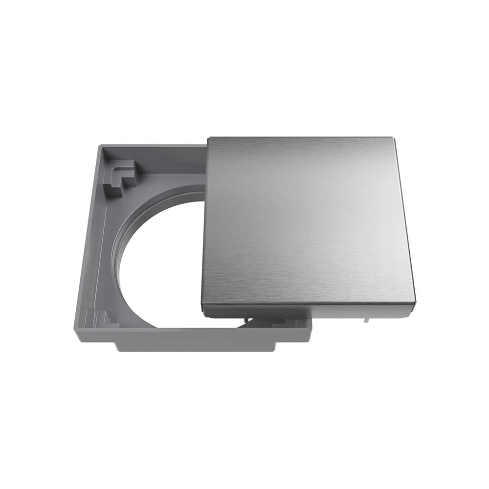 Ralo Oculto Quadrado Astra Roc15i 15cm Inox Escovado - 3